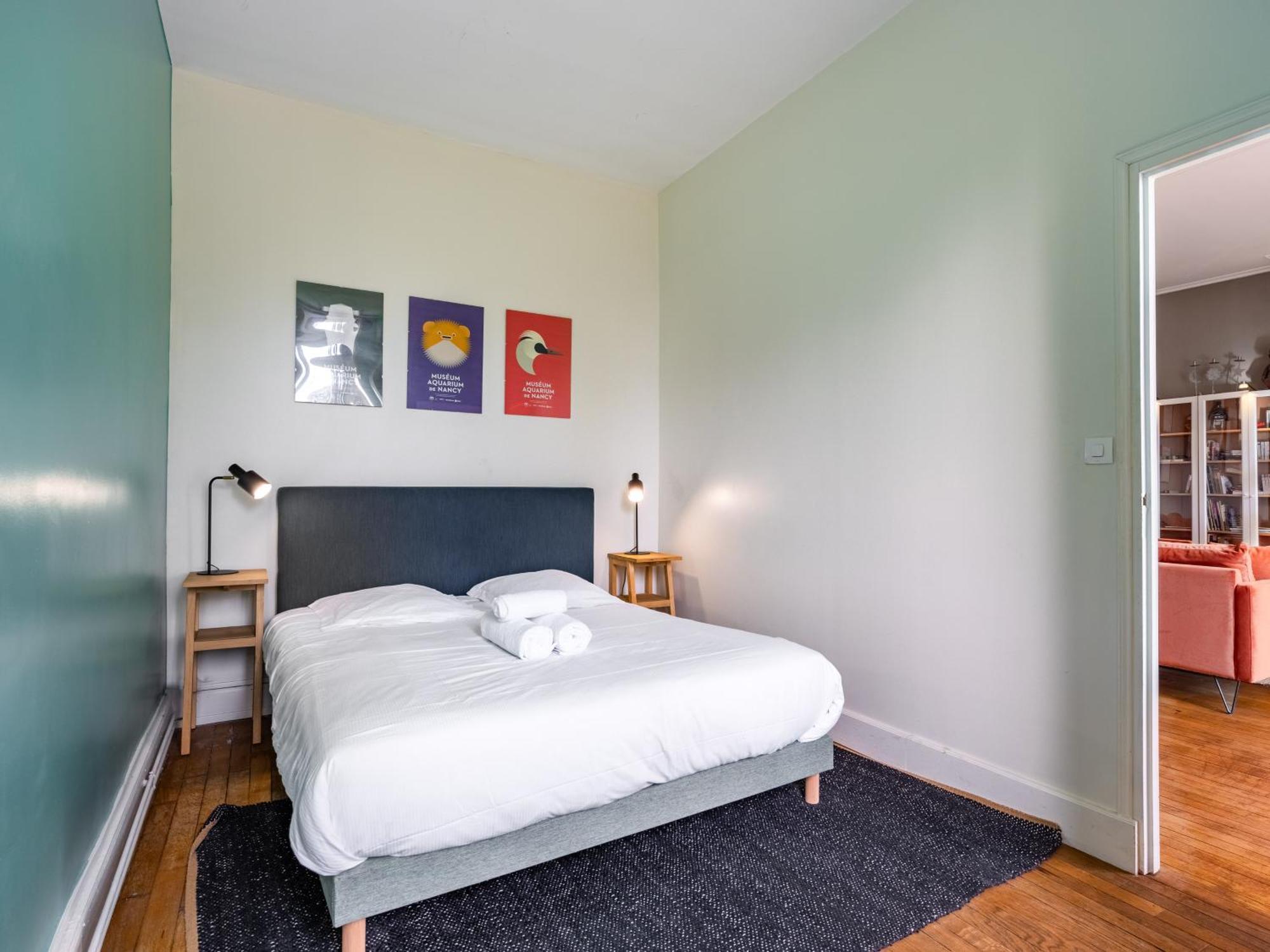 Le Chic D'Adam - A Cote Du Parc De La Pepiniere Apartment Nancy Bagian luar foto