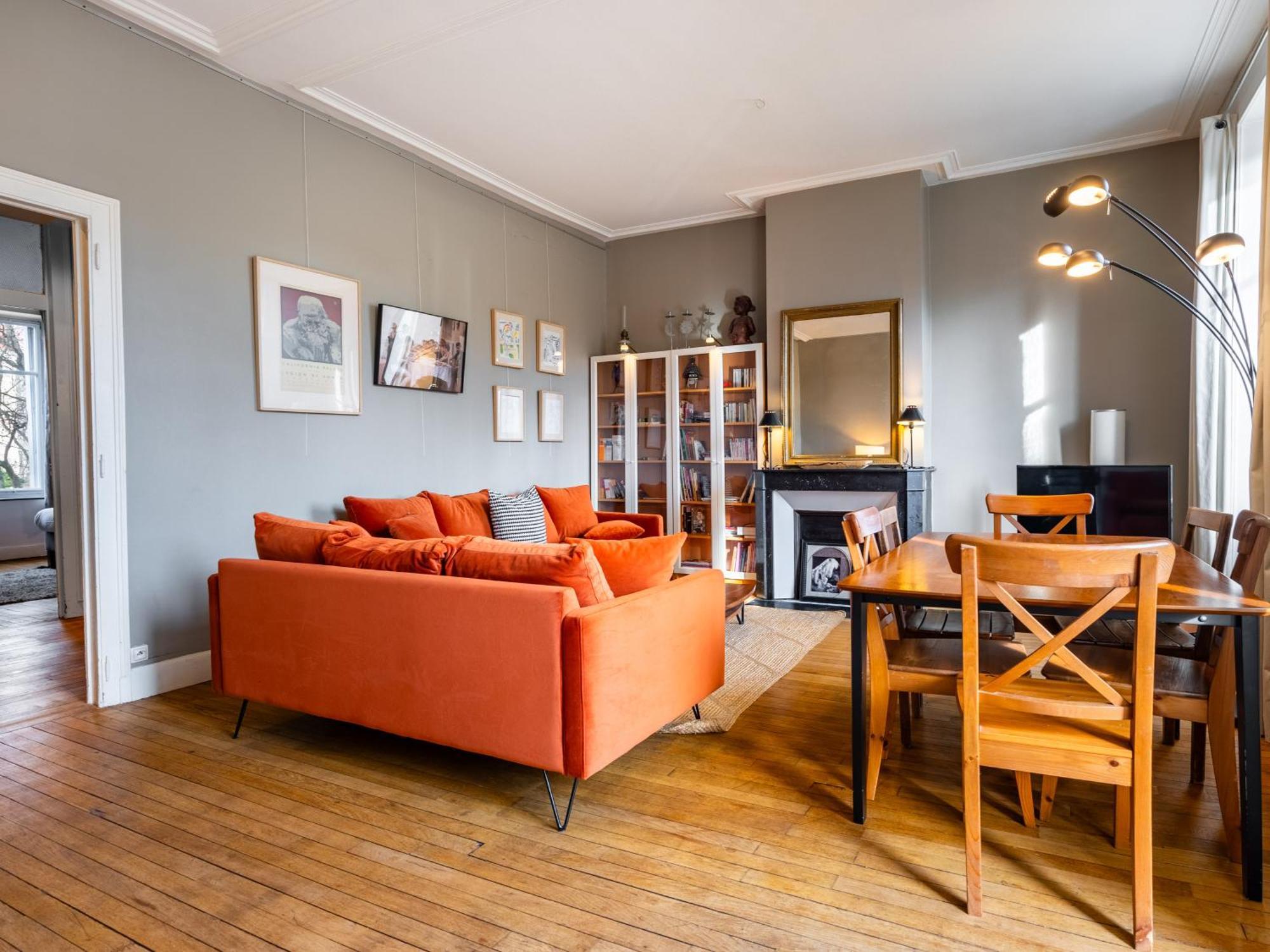 Le Chic D'Adam - A Cote Du Parc De La Pepiniere Apartment Nancy Bagian luar foto