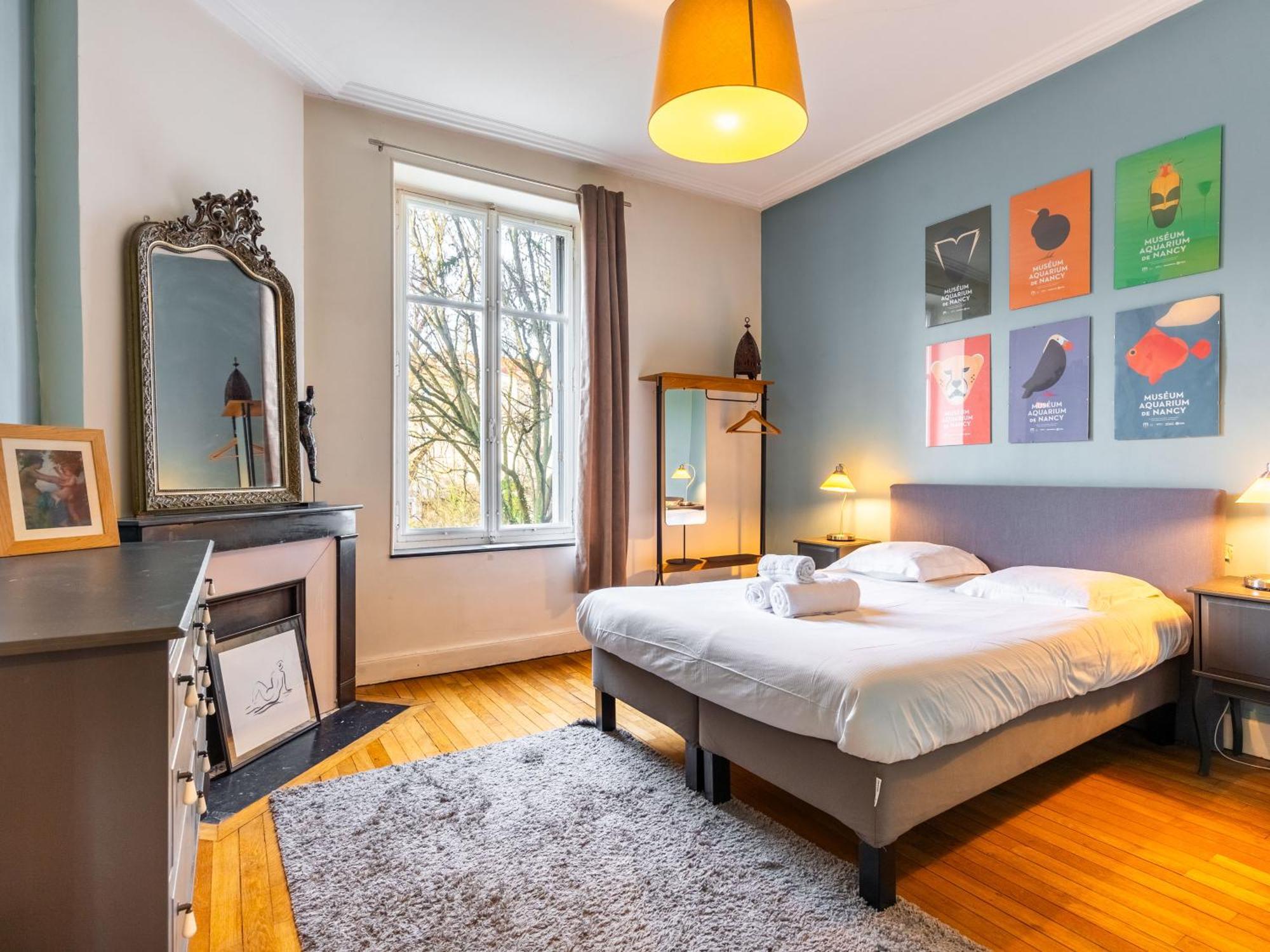 Le Chic D'Adam - A Cote Du Parc De La Pepiniere Apartment Nancy Bagian luar foto
